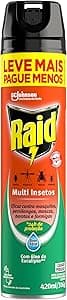 Imagem da oferta Raid Inseticida Aerossol Multi-Insetos Base Água Eucalipto Leve Mais Pague Menos 420Ml