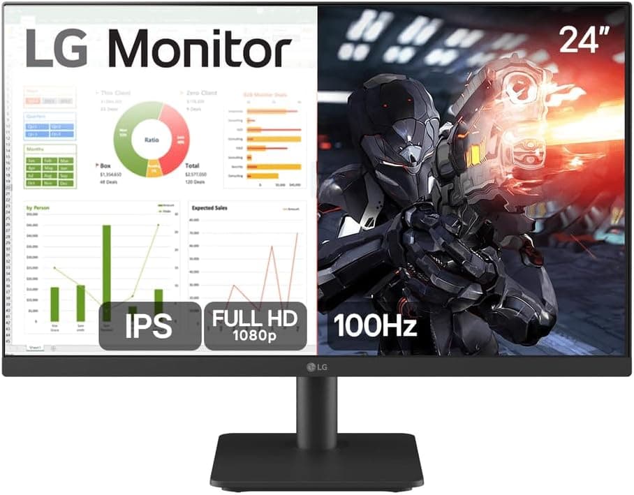 Imagem da oferta Monitor PC Gamer LG 24MS500 24” IPS 100Hz Full HD HDMI 2x