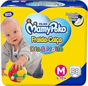 Imagem da oferta MamyPoko Fralda-Calça Dia&Noite M 58 Unidades