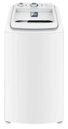 Imagem da oferta Lavadora de Roupas Electrolux 9kg 10 Programas de Lavagem Branco Efficient Care LED09