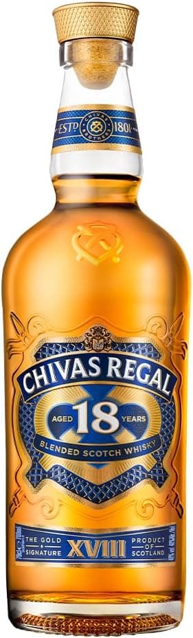 Imagem da oferta Chivas Whisky Regal 18 Anos Escocês - 750 Ml