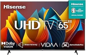Imagem da oferta Hisense Smart TV UHD 4K DLED 65" Polegadas 65A6K com HDR10+ Dolby Vision Game Mode Controle por Voz Alexa Built-In AirPlay