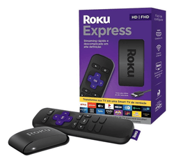 Imagem da oferta Roku Express | Dispositivo de streaming para TV HD/Full HD compatível com Alexa, Siri e Google. Inclui Cabo HDMI Premium
