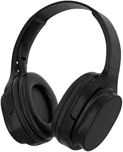 Imagem da oferta Fone de Ouvido Bluetooth 5.3 Headphone Sem fio TWS On-ear Com Cancelamento de Ruído Leve Dobrável Fone Sem Fio Com Microfone Bateria de Longa Duração (Preto)