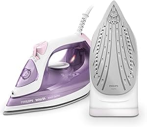 Imagem da oferta Ferro a Vapor Série 3000 Philips Walita, Rosa, 1400W, 110v - DST3010/32