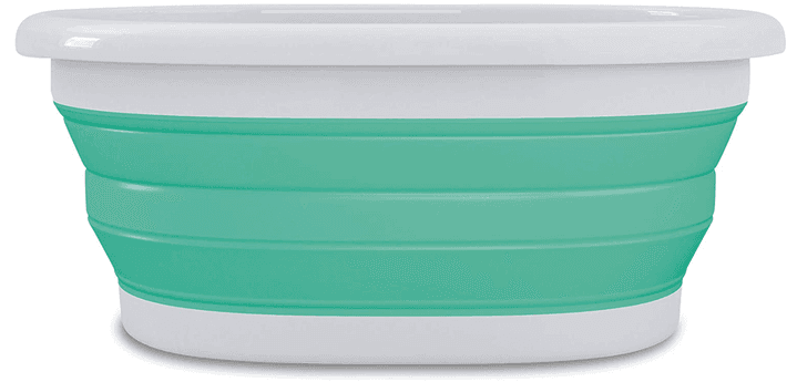 Imagem da oferta Cesto retrátil para Roupas 18 Litros Verde esmeralda, RET6200, Flash Limp