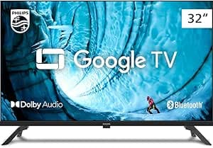 Imagem da oferta Smart Tv Philips 32 Hd Android Tv Comando De Voz 32phg690978