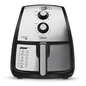 Imagem da oferta Fritadeira Air Fryer 4l Cor Inox Midea