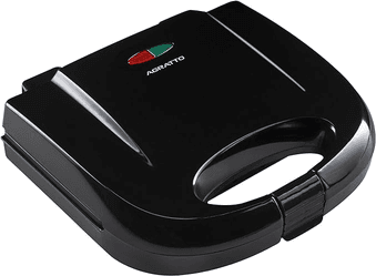 Imagem da oferta Maquina de Waffle Aroma AWAF01I-01 Preta 750W Agratto