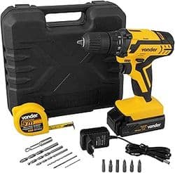 Imagem da oferta Vonder Parafusadeira/Furadeira Com Bateria Carregador Bivolt Automático Pfv 012 12 V