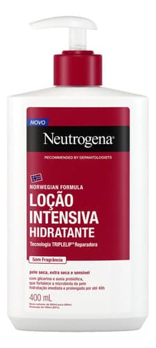 Imagem da oferta Loção Intensiva Hidratante Neutrogena Norwegian Sem Fragrância 400ml