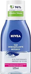 Imagem da oferta Nivea Demaquilante Facial Bifásico 125ml - Composto Com Óleo De Girassol, Retira Até A Maquiagem À Prova D’água, Além De Não Agredir A Pele E Nem Deixar Resíduos De Produto
