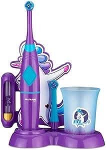 Imagem da oferta Escova Infantil Elétrica Rotacional Funny Brush Niko Multi Saúde - HC054