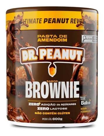 Imagem da oferta Pasta De Amendoim Gourmet 600g Chocolate Dr. Peanuttt