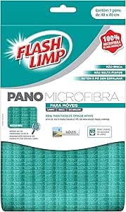Imagem da oferta Flash Limp Pano Microfibra Multiuso Para Moveis Flp6728