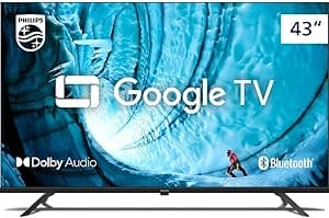 Imagem da oferta Smart TV Philips 43" Full HD 43PFG6909/78, Google TV, Comando de Voz, HDR