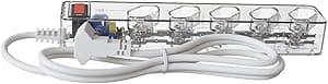 Imagem da oferta Filtro De Linha Dps Iclamper Energia 5 Transparente Lcf