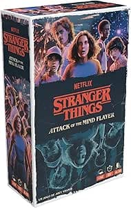 Imagem da oferta Galápagos Jogos Stranger Things: Attack of the Mind Flayer, Jogo de Blefe para Amigos, 4 a 10 jogadores, 20 min, STA001, Multicor