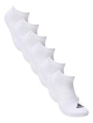 Imagem da oferta Kit 6 Pares De Meias Unissex Cano Baixo adidas