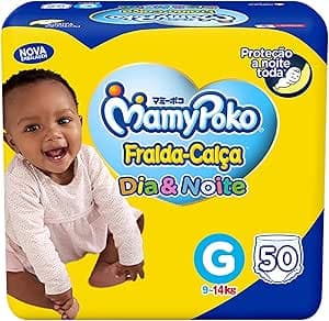 Imagem da oferta MamyPoko Fralda-Calça Dia&Noite G 50 Unidades