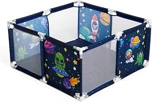 Imagem da oferta Maxi Baby Cercadinho de Bebê Chiqueiro Portátil Playpen2 (Azul)