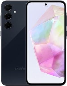 Imagem da oferta Samsung Galaxy A35 5G, Câmera Tripla Traseira de até 50MP, Selfie de 13MP, Nightography, Apagador de objetos, Design em vidro, IP67, Tela Super AMOLED de 6.6" 120Hz Vision Booster, 256GB - Azul Escuro