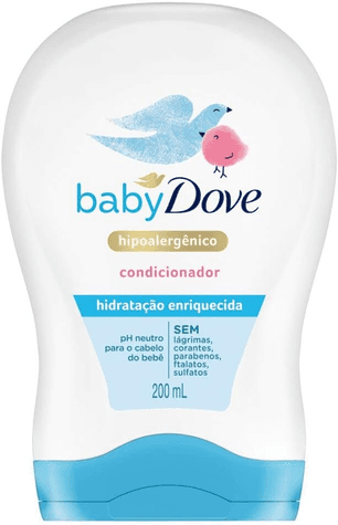 Imagem da oferta Condicionador Baby Dove Hidratação Enriquecida 200ml