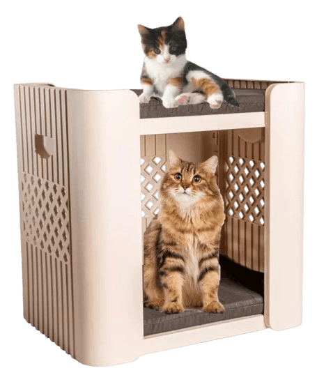 Imagem da oferta Cama Caminha Duplex P/ Gatos Cães Casinha Premium Pet Stand