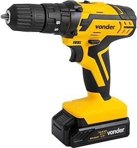 Imagem da oferta Vonder Parafusadeira E Furadeira 12v 3/8 Pfv012i Com Impacto Bivolt