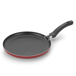 Imagem da oferta Frigideira Panquequeira Antiaderente 22cm Vermelha - Alumínio Nacional