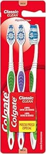 Imagem da oferta Colgate Escova Dental Classic Clean 3Unid Promo Leve 3 Pague 2