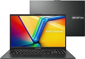 Imagem da oferta Notebook ASUS VivoBook Go 15, AMD RYZEN 5 7520U, 8GB, 256GB SSD, KeepOS, Tela 15,6" FHD, Mixed Black - E1504FA-NJ731