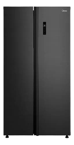 Imagem da oferta Geladeira Side By Side 511l Inverter Cor Preto Conectada Mid 127V