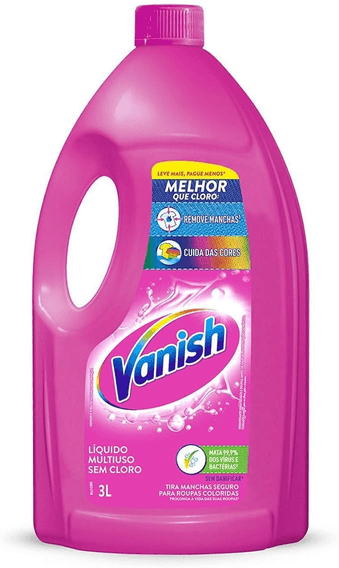 Imagem da oferta Vanish Tira Manchas Líquido Multiuso 3l Para Roupas Coloridas
