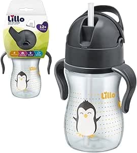 Imagem da oferta Lillo Copo Evolution Com Canudo 240Ml - Neutro