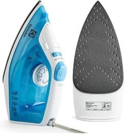 Imagem da oferta Ferro a Vapor Electrolux Easyline Sie60 Antiaderente 1200w Azul - 127v
