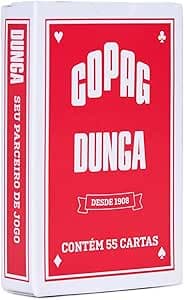 Imagem da oferta Baralho Dunga Naipe Convencional - Vermelho, Copag