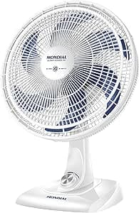 Imagem da oferta Ventilador de Mesa 40cm Super Power, Mondial, Branco/Azul, 140W, 110V - VSP-40-W