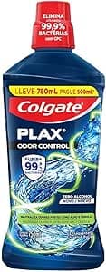 Imagem da oferta Colgate Plax Odor Control - Enxaguante Bucal, Embalagem Promocional, 750ml