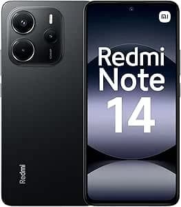 Imagem da oferta Smartphone Xiaomi Redmi Note 14 Midnight Black (preto) 6gb Ram 128gb Rom