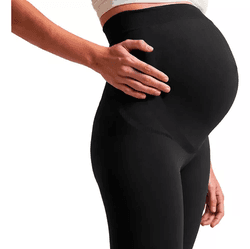 Imagem da oferta Legging Gestante Loba Lupo Sem Costura Confortável Preta