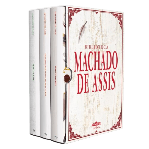 Imagem da oferta Livro - Biblioteca Machado de Assis Volume 01 - Box com 3 Livros
