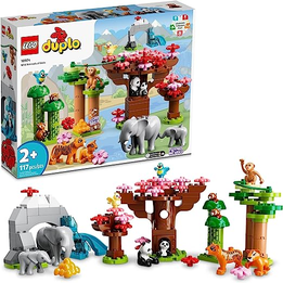 10974 LEGO DUPLO® Animais Selvagens da Ásia; Brinquedo de Construção (117 peças)