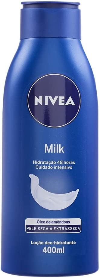 NIVEA Loção Hidratante Milk Pele seca a extrasseca 400ml