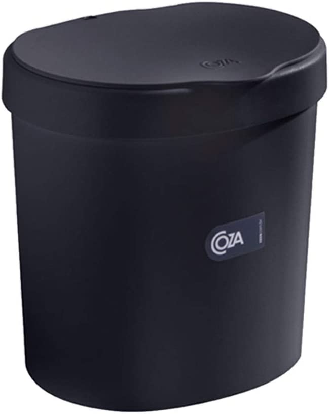 Lixeira de Pia, 2.5L, Preto, Coza