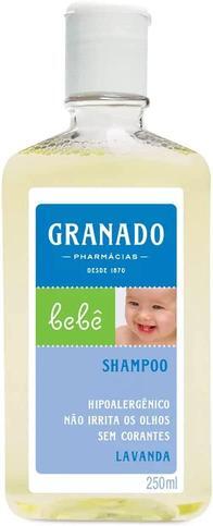 Shampoo Bebê Lavanda, Granado, Lilás, 250ml