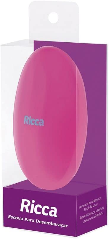 Escova Flex Hair, Ricca, Rosa/Roxo