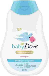 Shampoo Baby Dove Hidratação Enriquecida 400ml, Baby Dove, 400 Ml