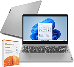 Notebook Lenovo IdeaPad 3i Celeron 4GB 128GB SSD + Microsoft 365 Personal - Windows 11 15.6