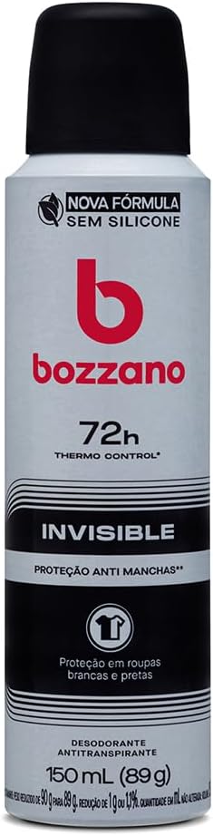 Desodorante Aerossol Invisível, Bozzano, Branco